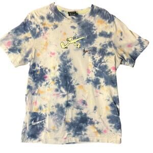 Nike 2021 QR Tag It's A Revolution Tie Dye T-Shirt Size Large